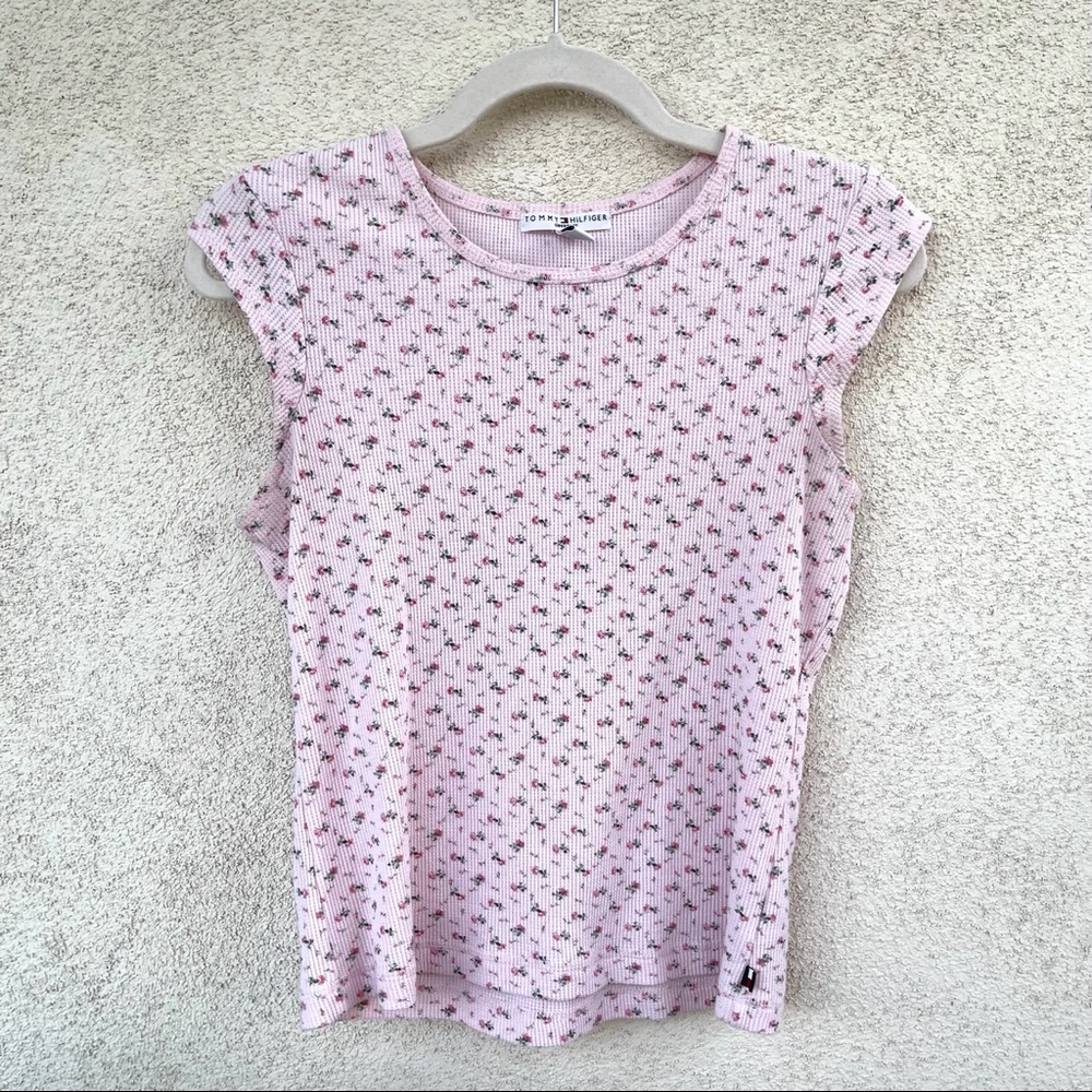TOMMY HILFIGER| pink top